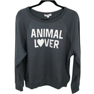 Grayson Threads Women Animal Lover Charcoal Black Graphic Sweatshirt Choose Size